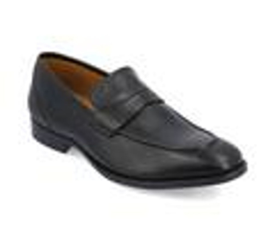 Men Thomas u0026 Vine Loafers | Men'S Thomas & Vine Bishop Wide Dress Loafers Black