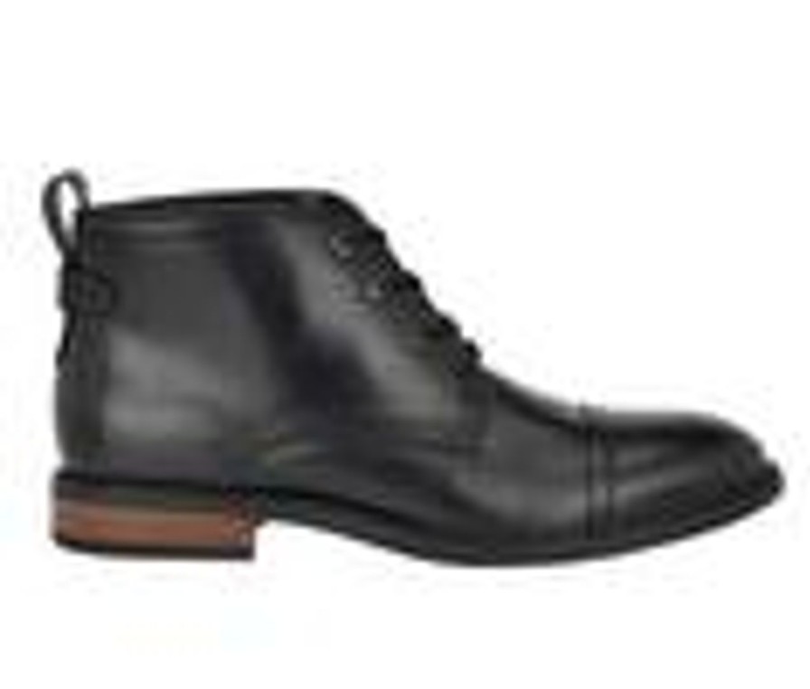 Men Tommy Hilfiger Boots | Men'S Tommy Hilfiger Veryl Dress Boots Black