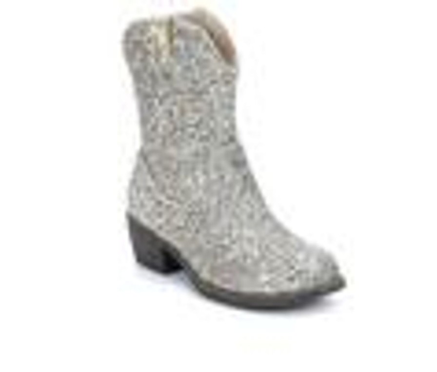 Kids Self Esteem Boots | Girls' Self Esteem Little Kid & Big Kid Tessa Cowboy Boots Champagne