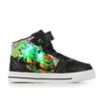 Kids Nickelodeon Athletics & Sneakers | Boys' Nickelodeon Toddle & Little Kid Tmnt Lighted Mid Top Black