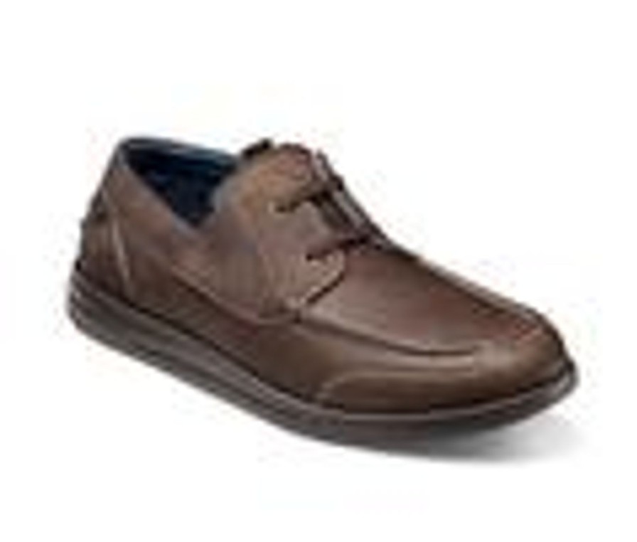 Men Nunn Bush Boat Shoes | Men'S Nunn Bush Brewski Boat Shoe Boat Shoes Brown