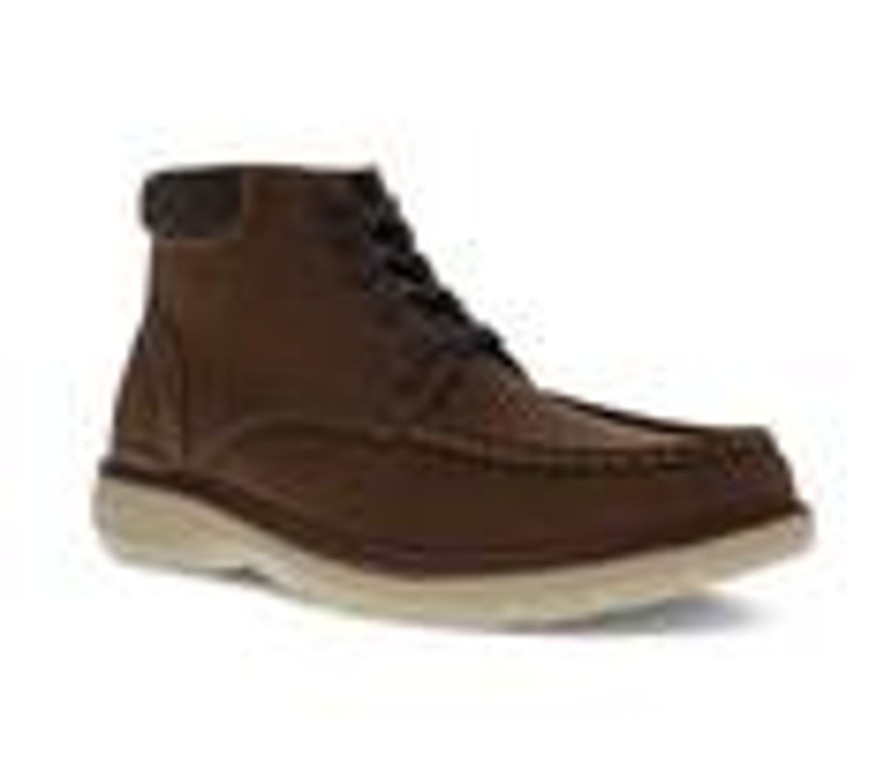 Men Dockers Boots | Men'S Dockers Rowan Chukka Boots Dark Tan