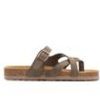 Kids Madden Girl Sandals | Girls' Madden Girl Little Kid & Big Kid Jbartlet Strappy Footbed Sandals Mocha