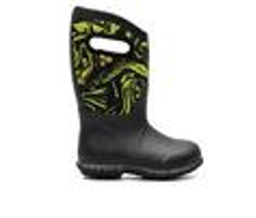 Kids Bogs Footwear Boots | Girls' Bogs Footwear Toddler & Little Kid York Spooky Rain Boots Black Multi