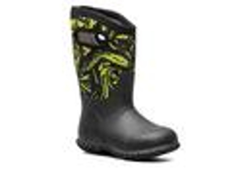 Kids Bogs Footwear Boots | Girls' Bogs Footwear Toddler & Little Kid York Spooky Rain Boots Black Multi