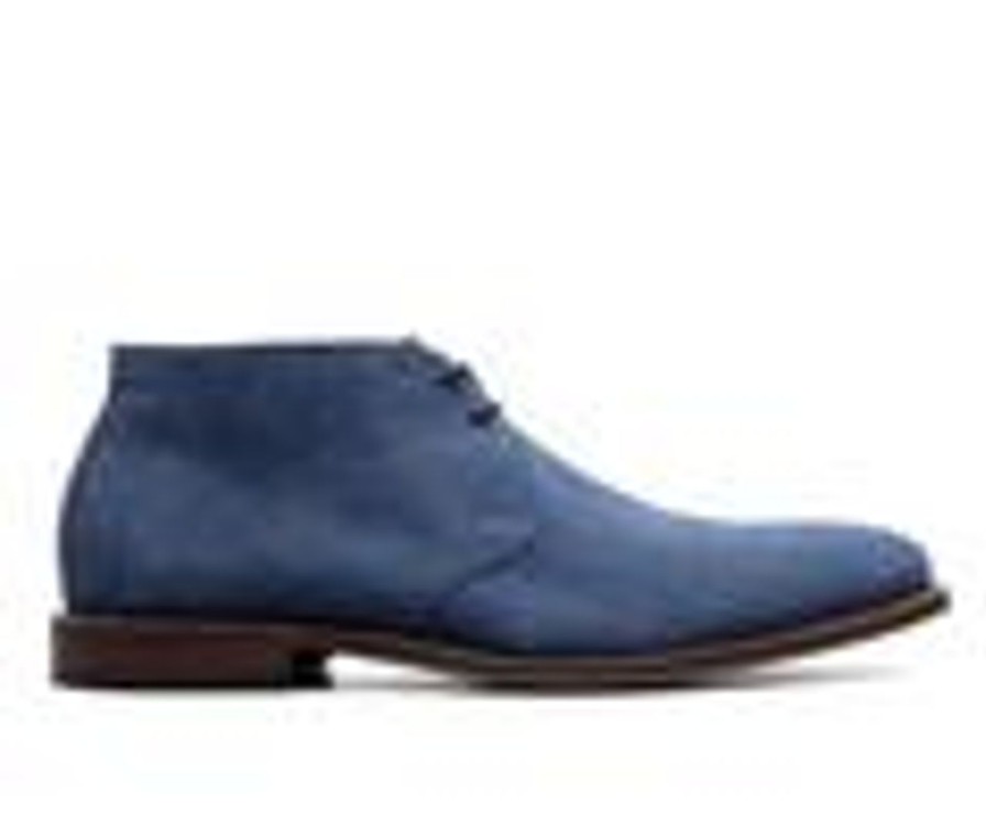 Men Stacy Adams Boots | Men'S Stacy Adams Martfield Dress Chukka Boots Navy