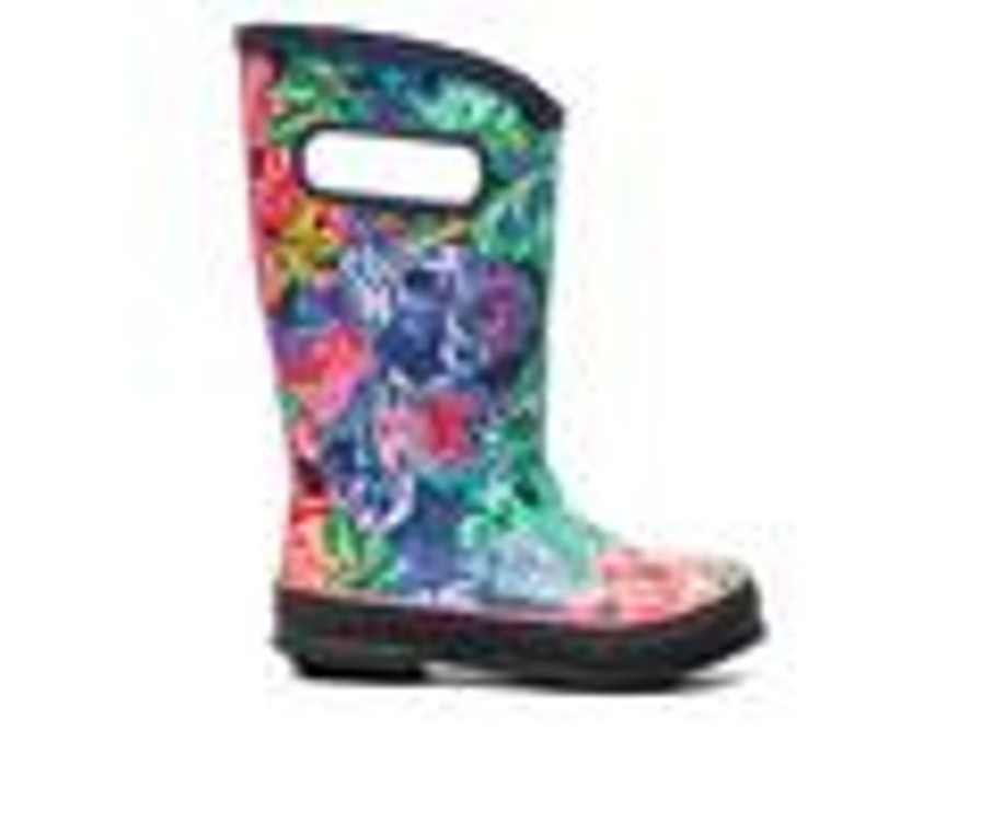 Kids Bogs Footwear Boots | Girls' Bogs Footwear Little Kid & Big Kid Rose Garden Rain Boots Rose Multi