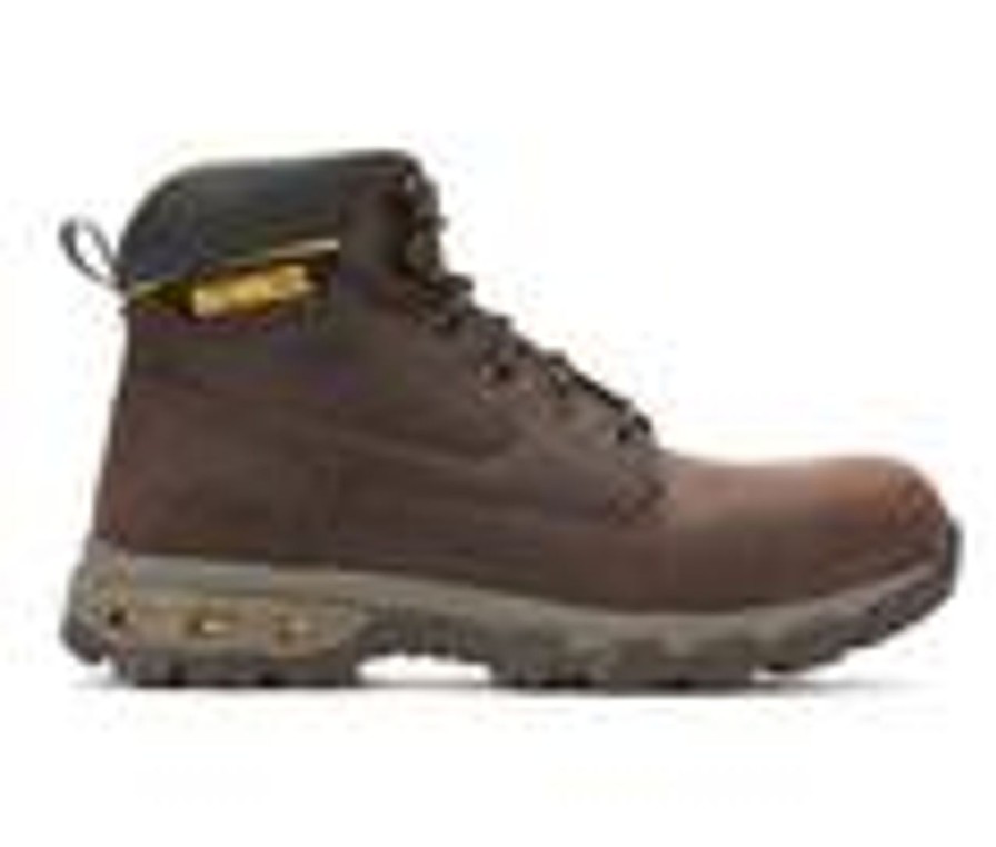 Men DeWALT Composite And Alloy Toe | Men'S Dewalt Halogen 6 Inch Aluminum Toe Work Boots Brown