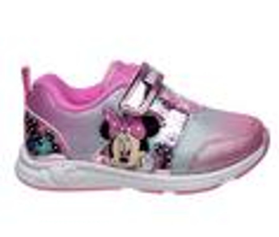 Kids Disney Casual | Girls' Disney Toddler & Little Kid Minnie Sport Light Up Sneakers Pink