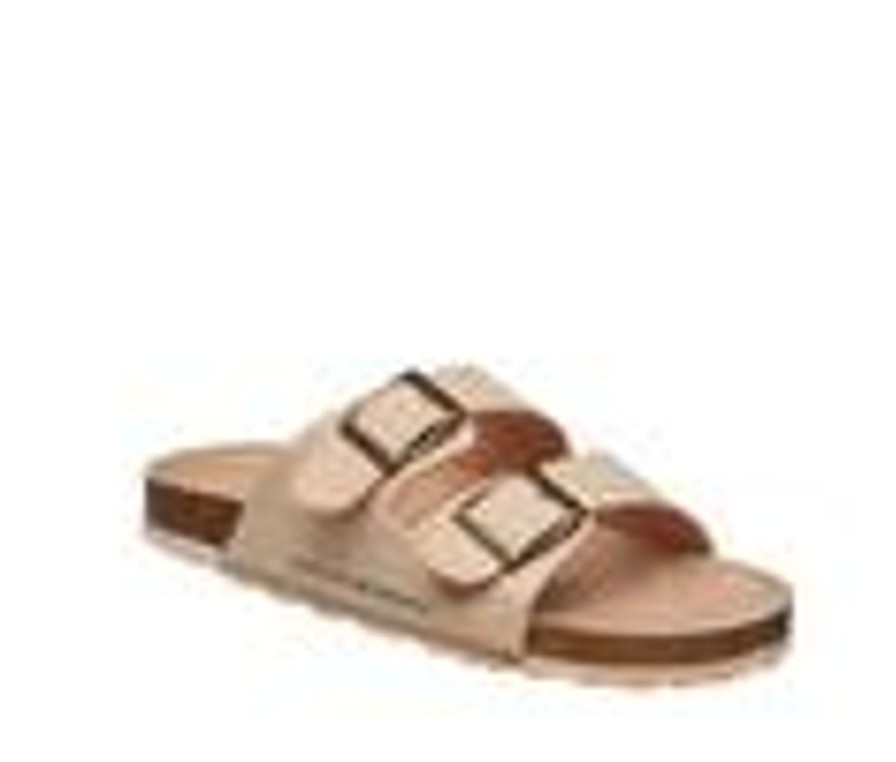 Kids Lucky Brand Sandals | Boys' Lucky Brand Little Kid Blanc Sandals Taupe Suede