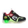 Kids Skechers Casual | Boys' Skechers Toddler & Little Kid Dino-Glo Light-Up Shoes Black/Lime/Red