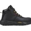 Men Skechers Work Electric Hazard | Men'S Skechers Work 200083 Trental Goodyear Alloy Toe Work Boots Black