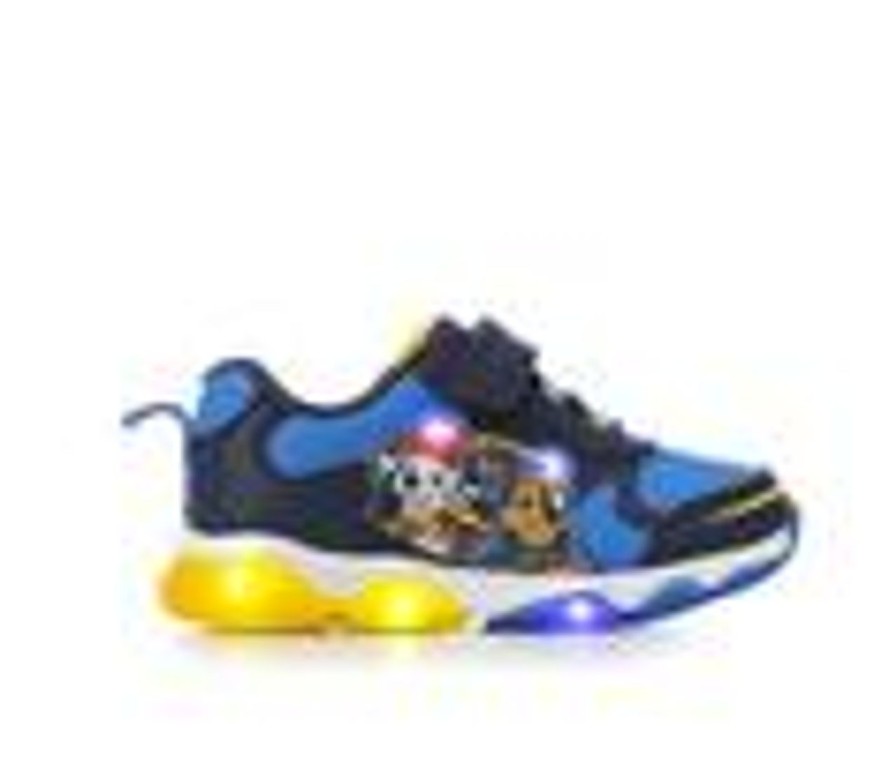 Kids Nickelodeon Casual | Boys' Nickelodeon Toddler & Little Kid Paw Patrol Light-Up Sneaker Navy/Blue/Ylw