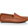 Men Sperry Loafers | Men'S Sperry Wave Driver Moccasin Loafers Tan Leather