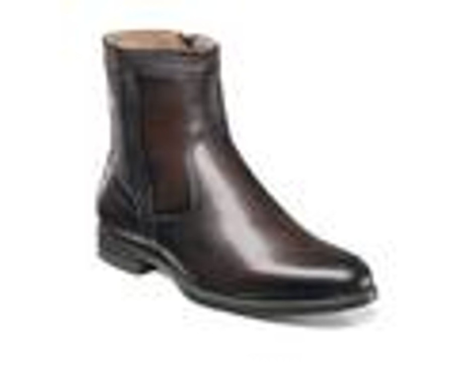 Men Florsheim Boots | Men'S Florsheim Midtown Zip Dress Boots Brown