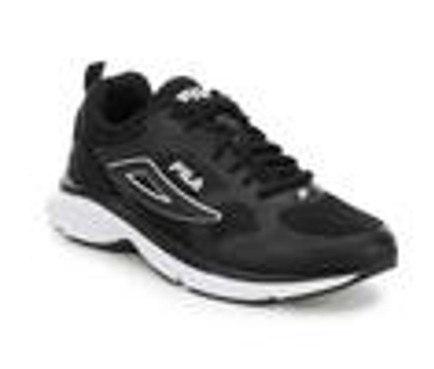 Men Fila Cross Training | Men'S Fila Memory Skyrainer Running Shoes Black/White