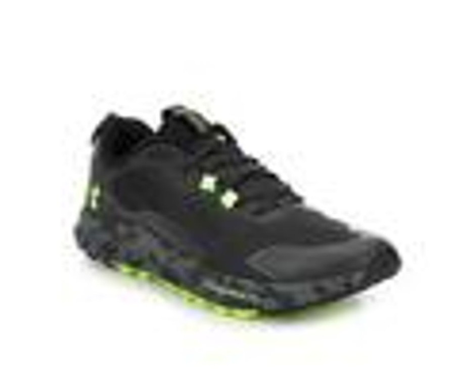 Men Under Armour Walking And Hiking | Men'S Under Armour Charged Bandit Trail 2 Running Shoes Gry/Lime 102