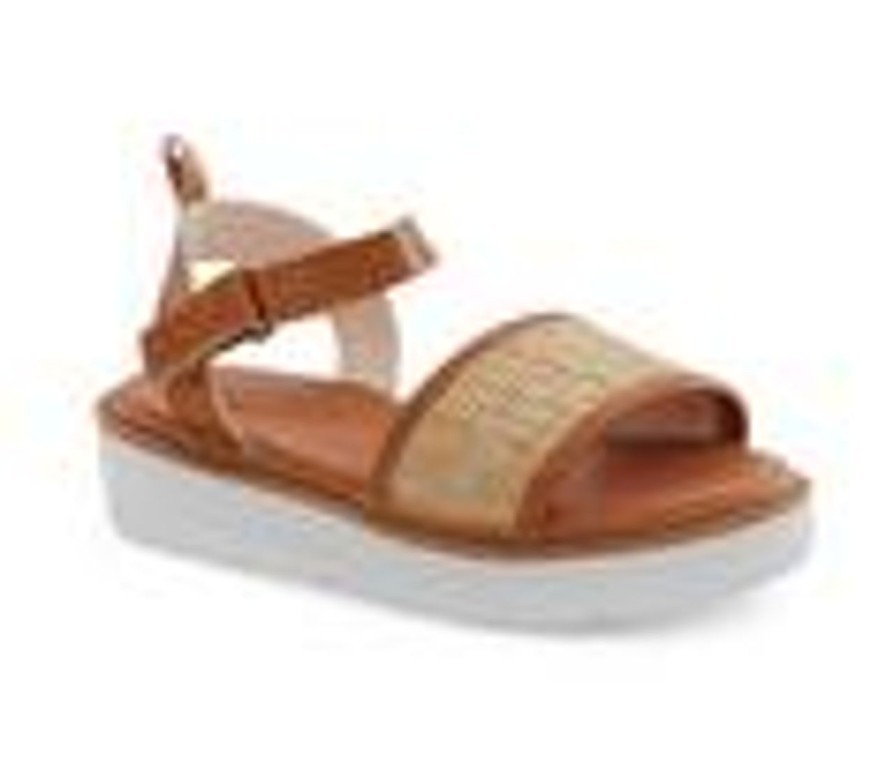 Kids OshKosh B'gosh Sandals | Girls' Oshkosh B'Gosh Toddler & Little Kid Leo Sandals Brown