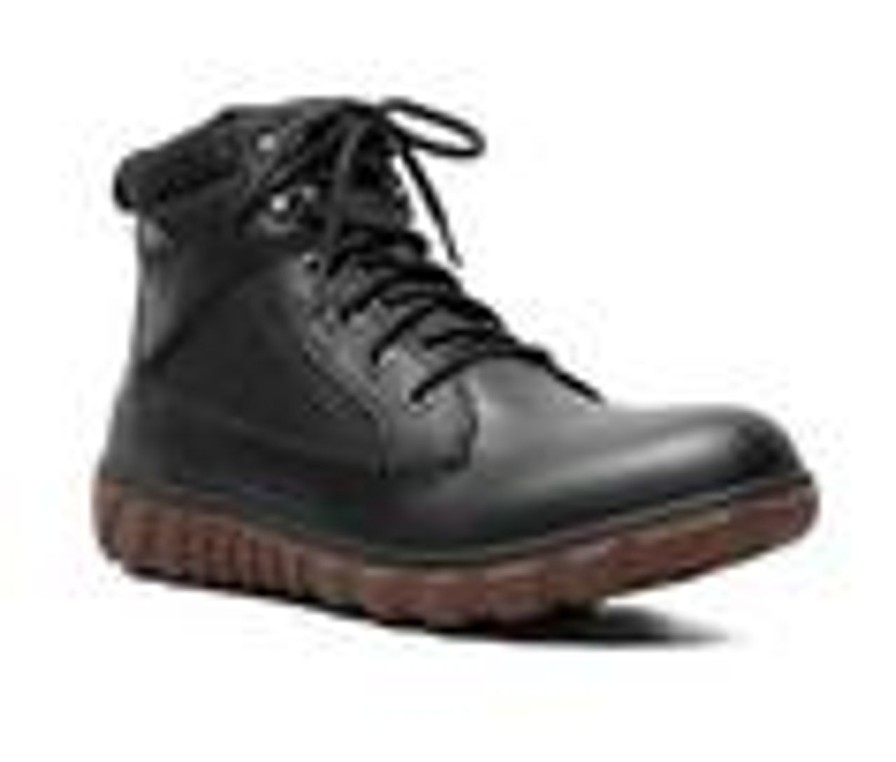 Men Bogs Footwear Winter And Snow Boots | Men'S Bogs Footwear Classic Casual Lace Winter Boots Black Multi