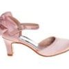 Kids Badgley Mischka Dress | Girls' Badgley Mischka Little Kid & Big Kid Beatrice Special Occasion Shoes Pink Satin