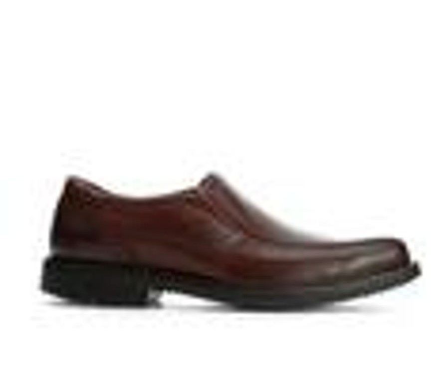 Men Rockport Loafers | Men'S Rockport Style Leader 2 Bike Loafers New Brown Grad