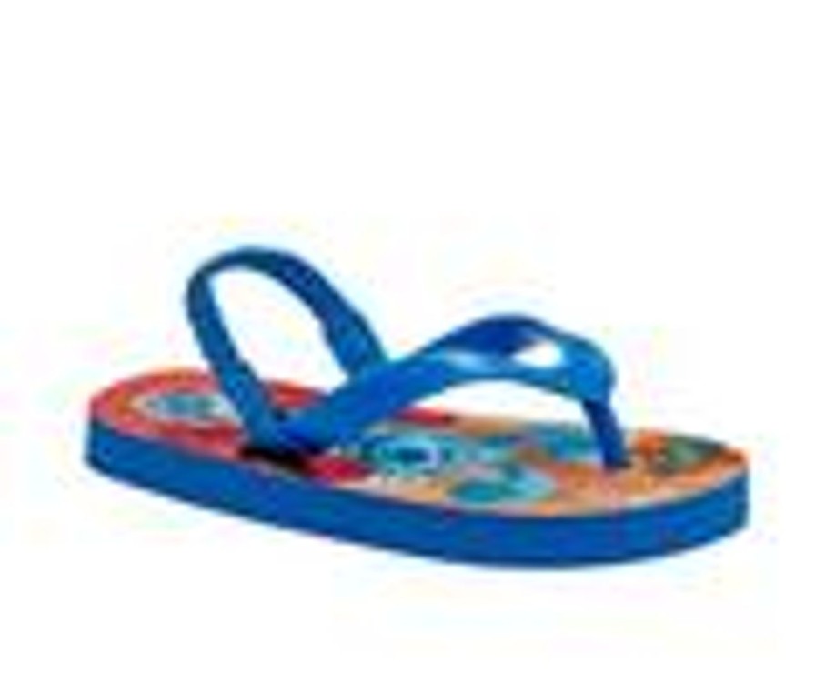 Kids Nickelodeon Sandals | Kids' Nickelodeon Toddler & Little Kid S Clues Backstrap Flip Flop Blue