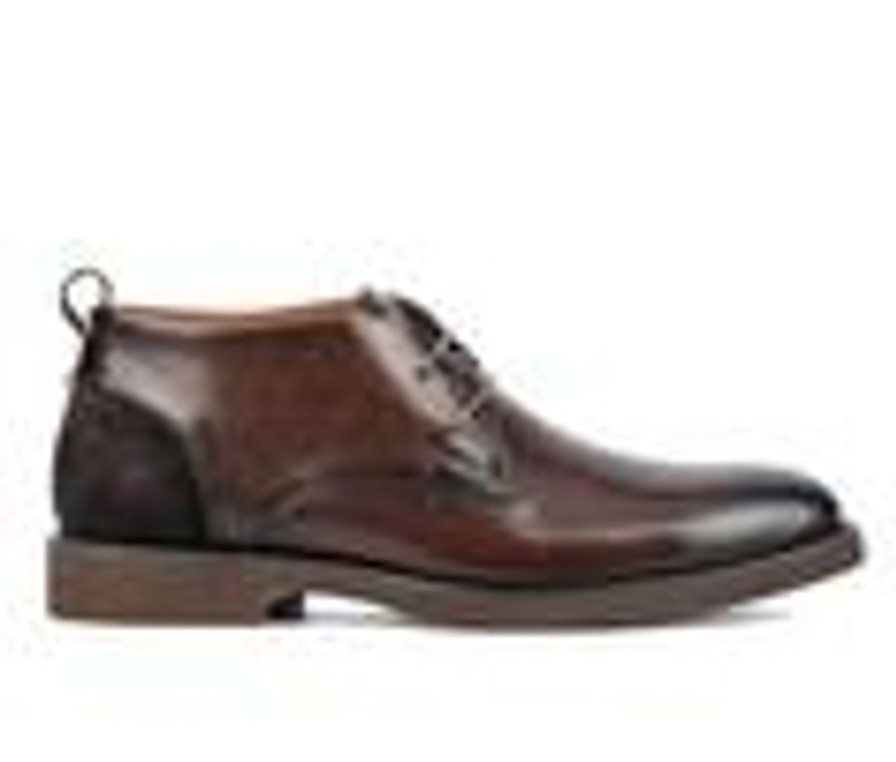 Men Vintage Foundry Co Boots | Men'S Vintage Foundry Co Marlow Chukka Dress Boots Brown