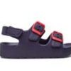 Kids Nautica Sandals | Boys' Nautica Infant Float Boat 5-12 Navy/Red