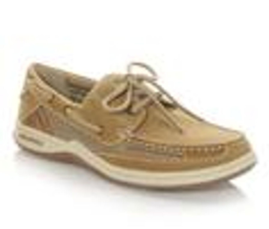 Men Margaritaville Boat Shoes | Men'S Margaritaville Anchor 2 Eye Boat Shoes Light Tan