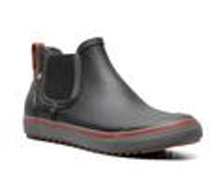 Men Bogs Footwear Winter And Snow Boots | Men'S Bogs Footwear Kicker Rain Chelsea Ii Rain Boots Black