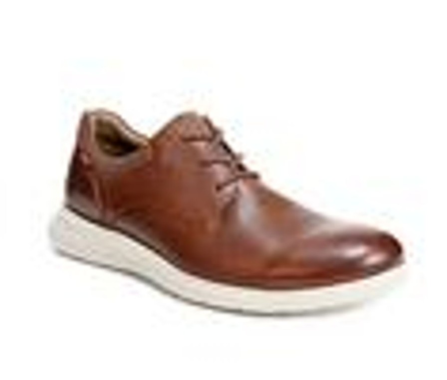 Men Dr. Scholls Oxfords | Men'S Dr. Scholls Traveler Dress Shoes Brown Leather