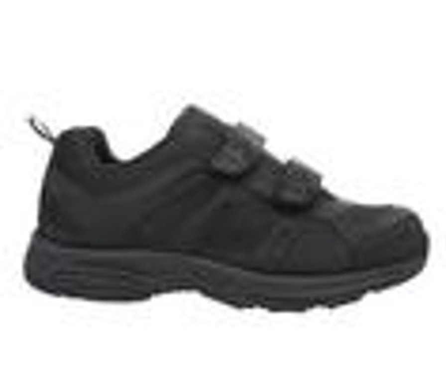 Men Propet Walking And Hiking | Men'S Propet Connelly Strap Walking Shoes All Black