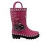 Kids Case IH Boots | Kids' Case Ih Little Kid Fern Farmall Rain Boots Pink/Black