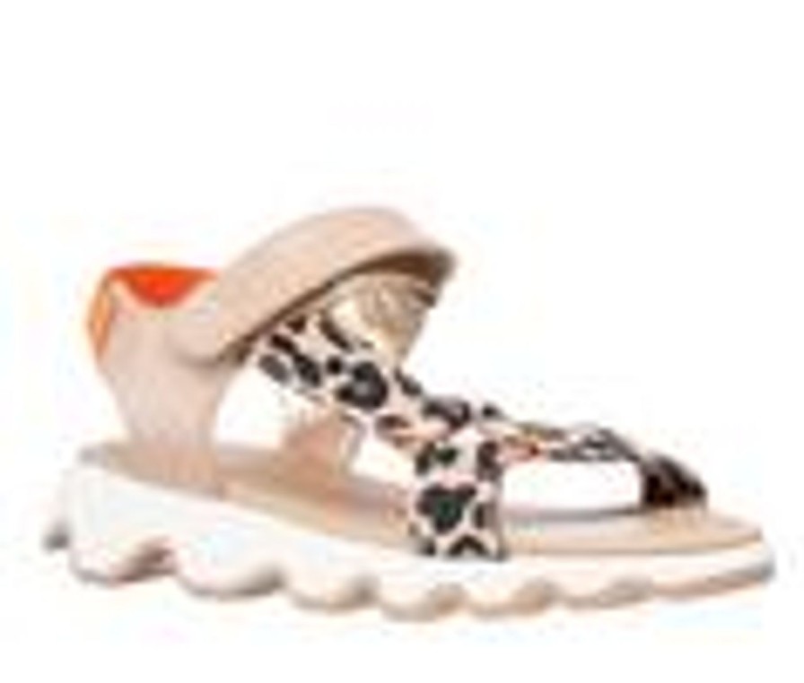 Kids DKNY Sandals | Girls' Dkny Stella Webbing 11-5 Sandals Leopard