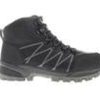 Men Propet Waterproof | Men'S Propet Traverse Waterproof Work Boots Black