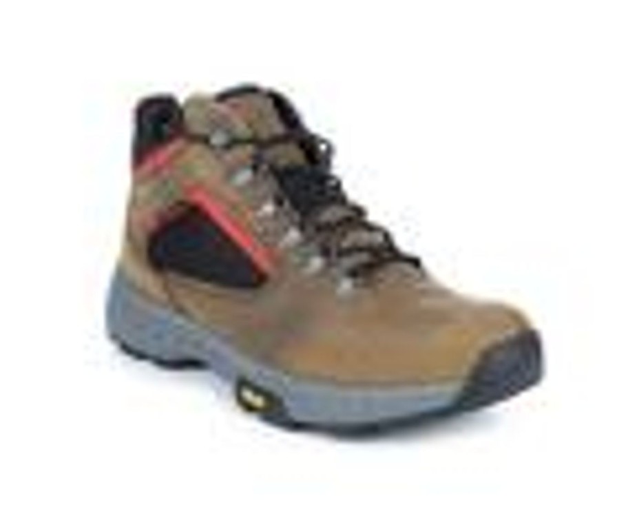 Men Wolverine Waterproof | Men'S Wolverine Guide Ultraspring Waterproof Mid Work Boots Gravel