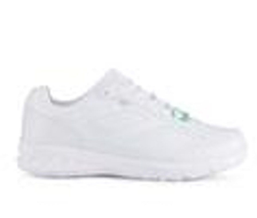 Men Emeril Lagasse Slip Resistant | Men'S Emeril Lagasse Dixon Tumbled Ez-Fit Slip-Resistant Shoes White