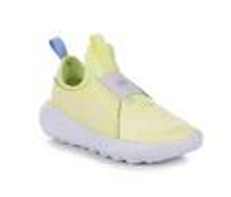 Kids Nike Athletics & Sneakers | Girls' Nike Little Kid Flex Runner 2 Slip-On Running Shoes Citron/Pnk/Blue