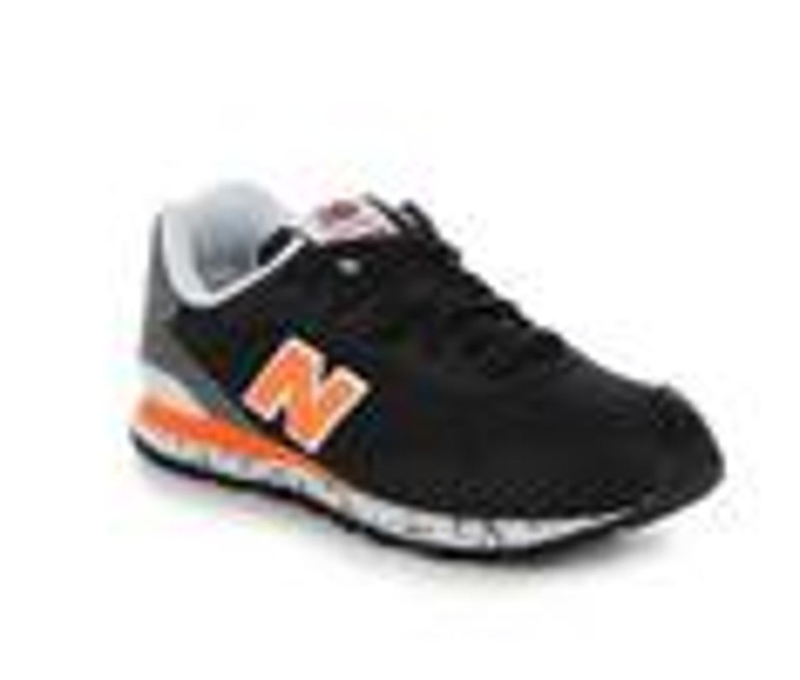 Kids New Balance Athletics & Sneakers | Boys' New Balance Little Kid 515 Pc515Bt Running Shoes Blk/Orng/Speck