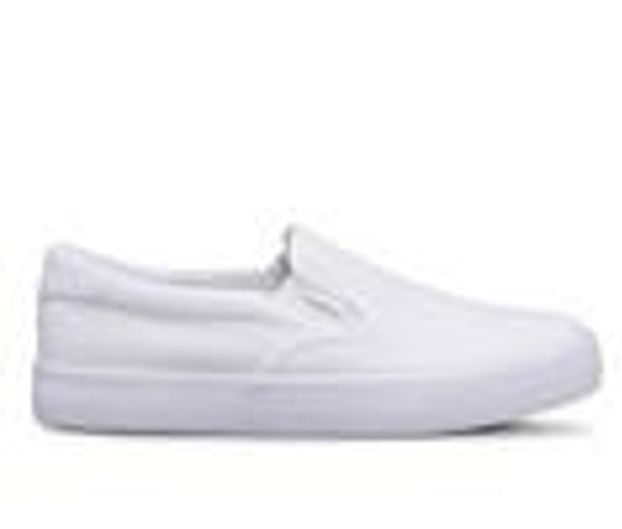 Men Lugz Loafers And Slip-Ons | Men'S Lugz Clipper Wide Casual Shoes White