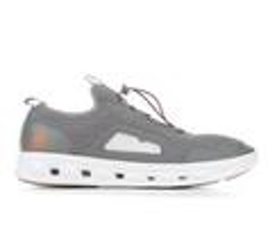 Men Landshark Boat Shoes | Men'S Landshark Zambezi Boat Shoes Gray