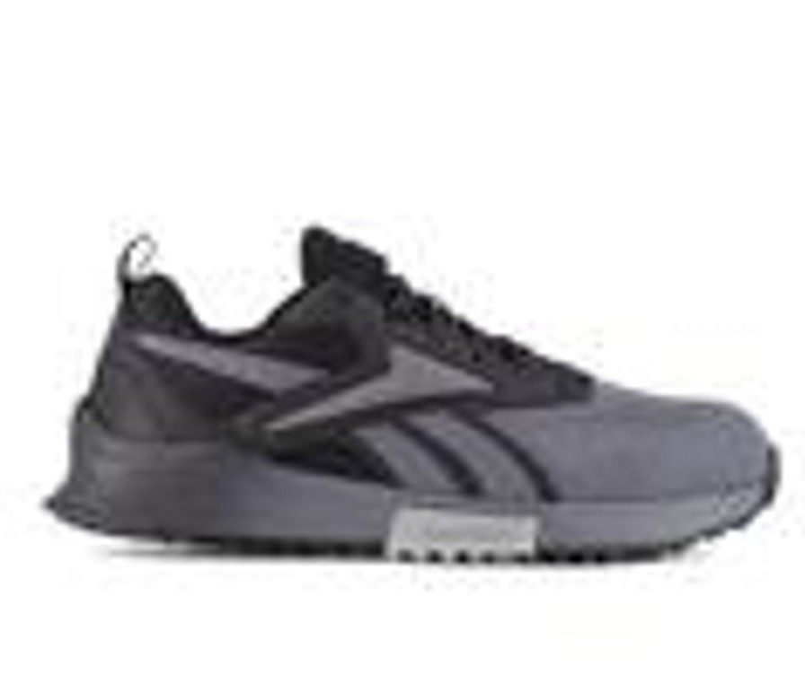 Men REEBOK WORK Composite And Alloy Toe | Men'S Reebok Work Lavante Trail 2 Work Rb3242 Work Shoes Grey/Black