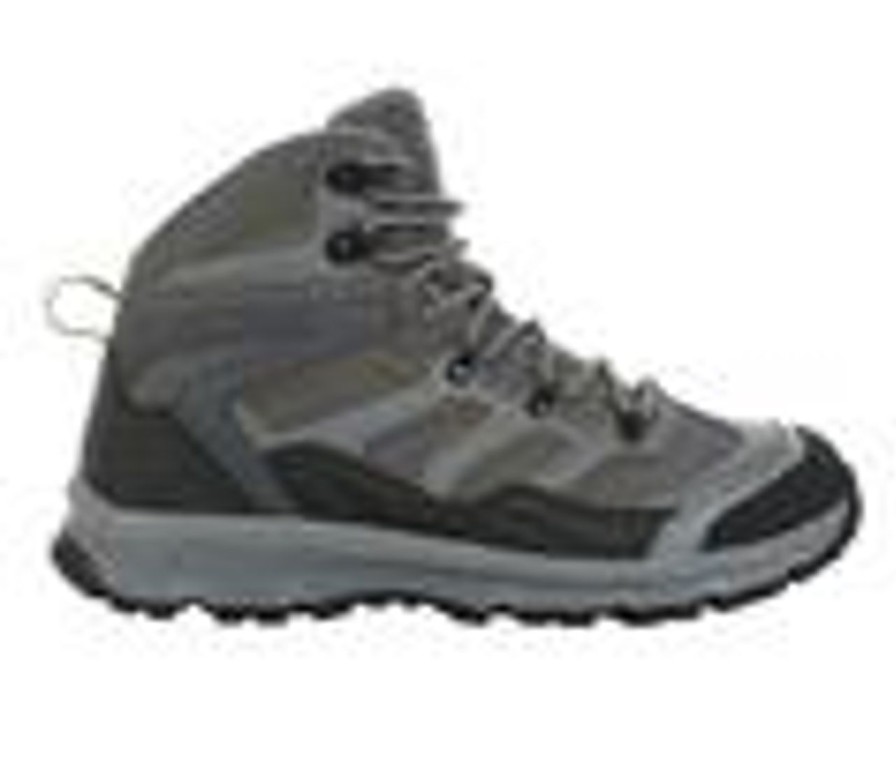 Men Northside Hiking And Hunting | Men'S Northside Croswell Mid Waterproof Hiking Boots Black/Olive