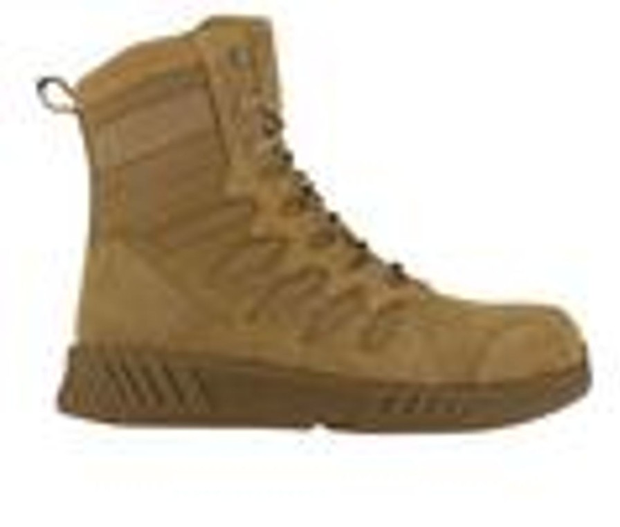 Men REEBOK WORK Electric Hazard | Men'S Reebok Work Floatride Energy Tactical Rb4360 Work Boots Coyote