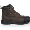 Men Wolverine Electric Hazard | Men'S Wolverine Rig Steel Toe Work Boots Dark Brown