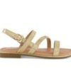 Kids DKNY Sandals | Girls' Dkny Cassie Trish 11-5 Sandals Soft Gold