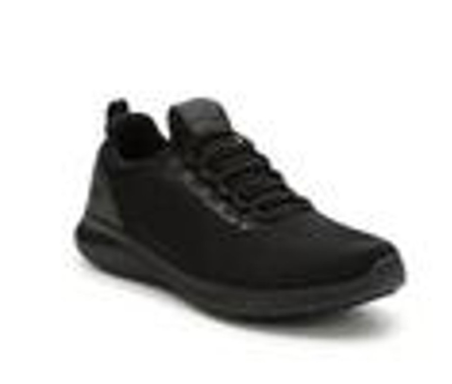 Men Skechers Work Slip Resistant | Men'S Skechers Work Cessnock 77188 Slip-Resistant Shoes Black