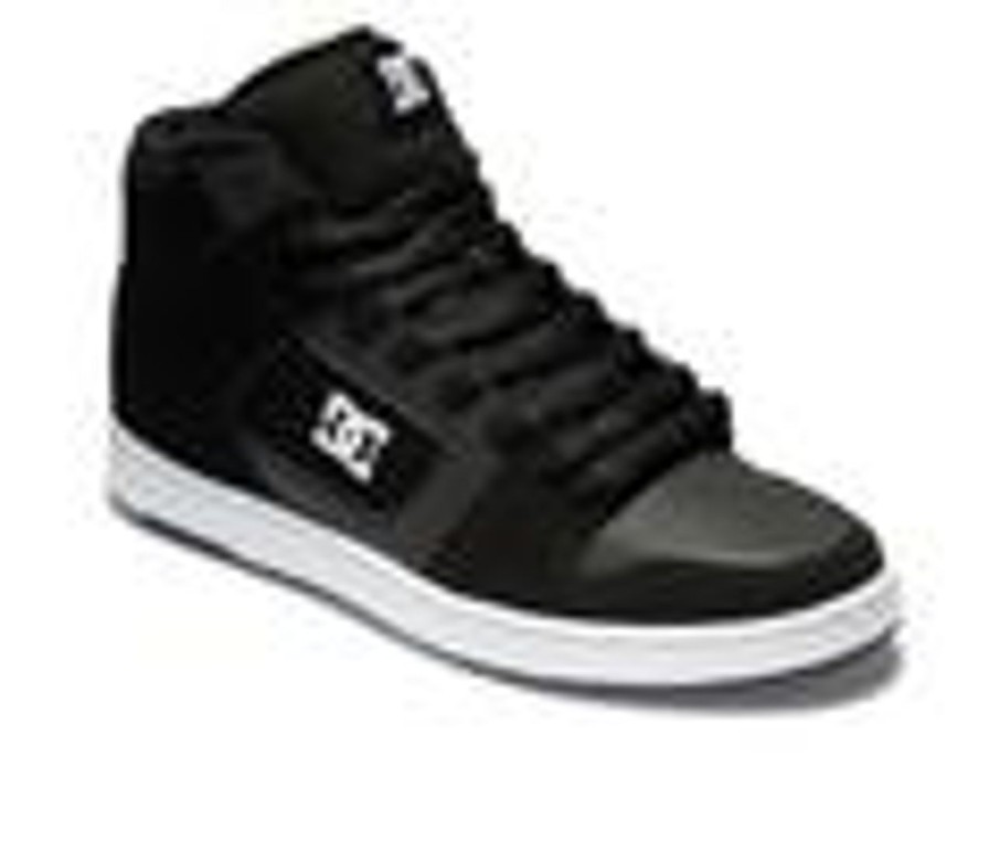 Men DC High Tops | Men'S Dc Manteca 4 Hi Skate Shoes Black/White