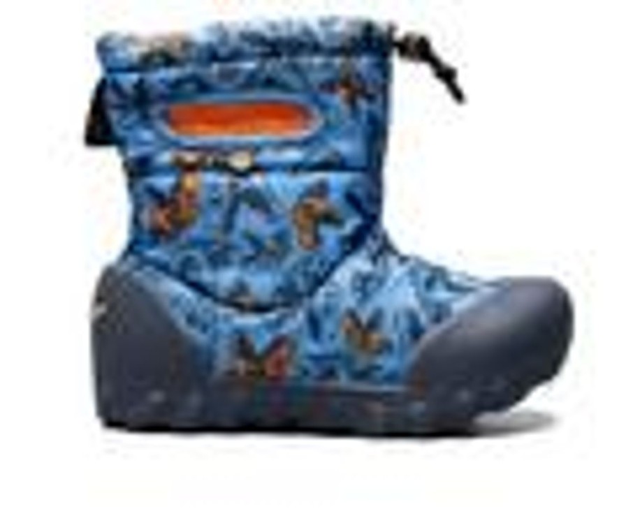 Kids Bogs Footwear Boots | Boys' Bogs Footwear Toddler & Little Kid B-Moc Cool Dinos Dinosaur Winter Boots Blue Multi