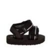 Kids Beverly Hills Polo Club Sandals | Boys' Beverly Hills Polo Club Toddler Swallow Sandals Black/Grey